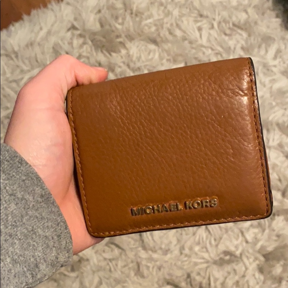 Small brown Michael Kors wallet
